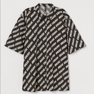 Billie Eilish Button Down Shirt